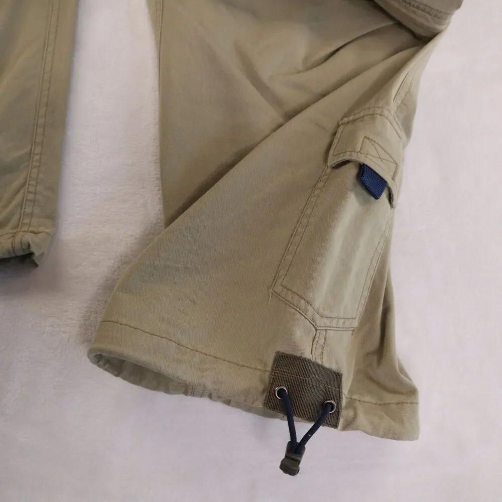 Abercrombie & Fitch Men's M Convertible Paratrooper Cargo Pants Y2K Baggy VTG - Picture 8 of 15